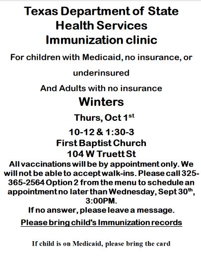 October Shot Clinic - Winters